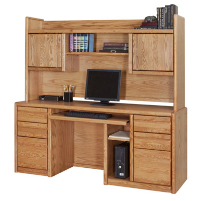 Martin Home Furnishings Contemporary 36" H x 66.75" W Desk Hutch