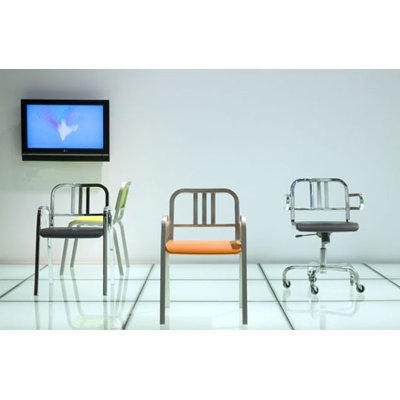 Emeco Nine-0 Stacking Dining Arm Chair