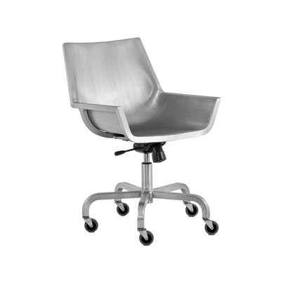 Emeco Sezz Swivel Chair with Casters