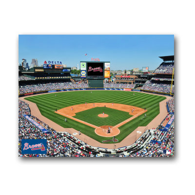 Artissimo Designs MLB Stadium Canvas Wall Art