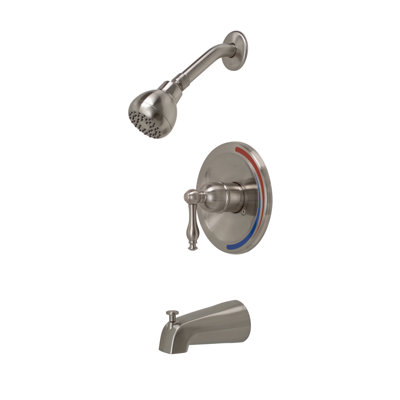 Premier Faucet Wellington Single Handle Volume Control Tub and Shower Faucet