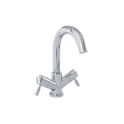 Essen Single Hole Bathroom Faucet with Double Handles