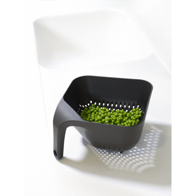 Joseph Joseph Small and Medium Square Colander in Black