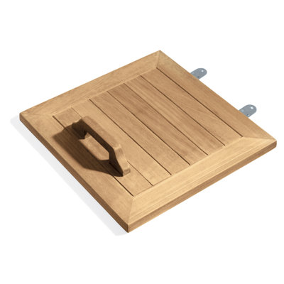 Oxford Garden Hinged Lid for Trash Receptacle
