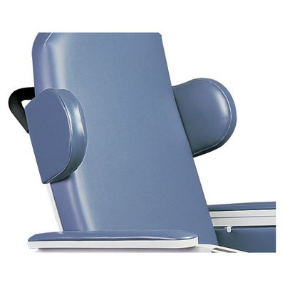 Three Position Drop Arm Convalescent Recliner with Tray