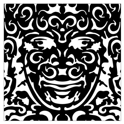 notNeutral Triton 1 Throw Pillow in Black