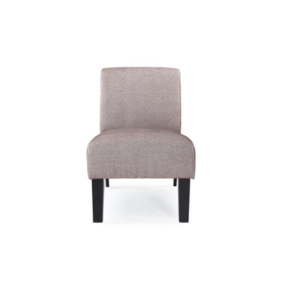 DHI Deco Solid Fabric Slipper Chair