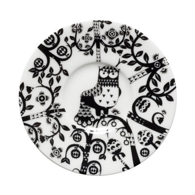 iittala Taika 4.5" Black Espresso Saucer