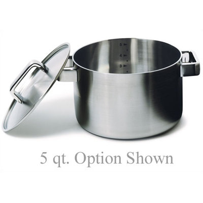 iittala Tools 2-Qt. Stainless Steel Round Casserole