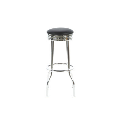 Wildon Home &reg; Ridgeway Soda Fountain Bar Table Set in Black