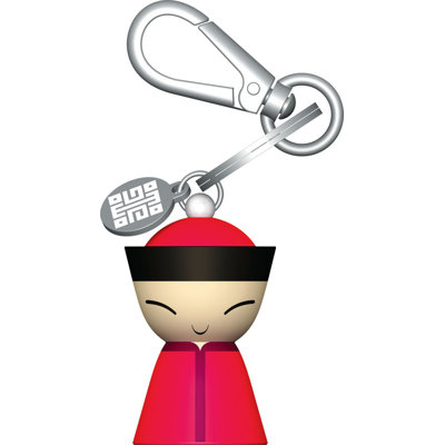 Alessi Chin Family by Stefano Giovannoni Key Ring