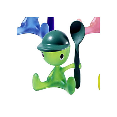 Alessi Cico Egg Cup with Salt Castor by Stefano Giovannoni