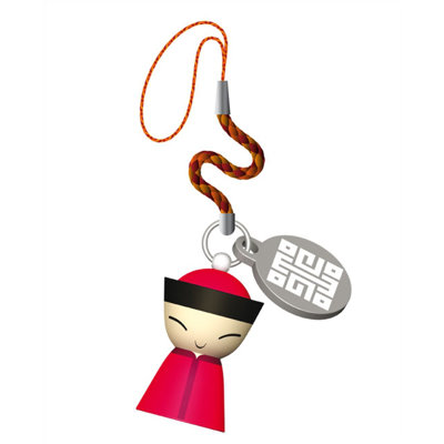 Alessi Mr. Chin Cell Phone Charm by Stefano Giovannoni