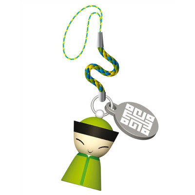 Alessi Mr. Chin Cell Phone Charm by Stefano Giovannoni