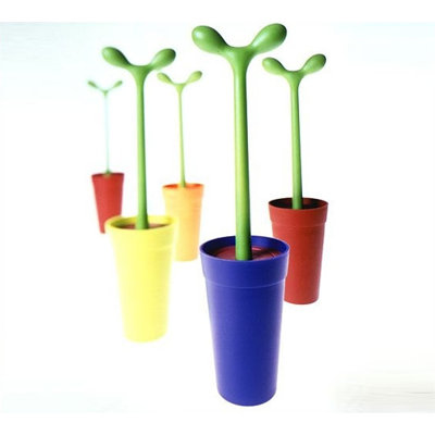 Alessi Merdolino Toilet Brush by Stefano Giovannoni