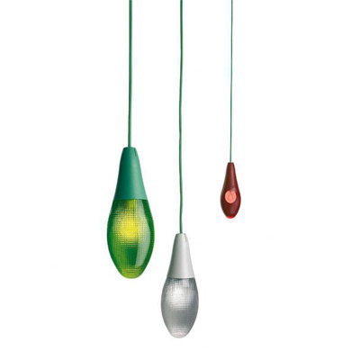 Luceplan Pod Lens Suspension Light