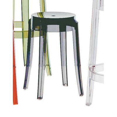 Kartell Charles Ghost 18" Stool