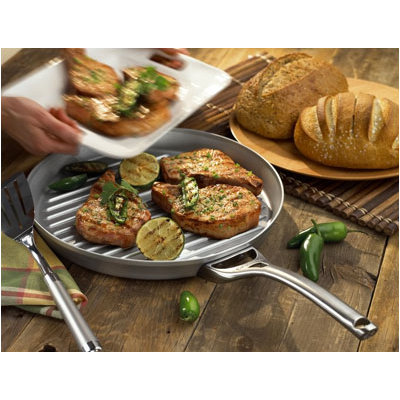 Calphalon Contemporary Stainless Steel 13" Grill Pan