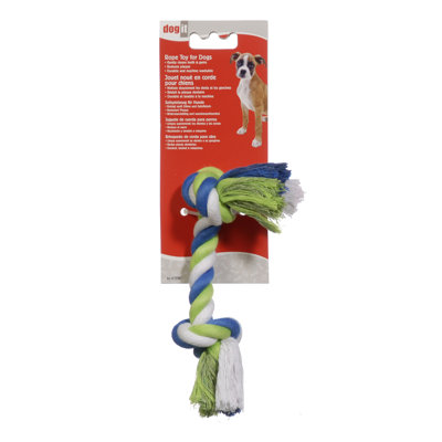 Hagen Dogit Striped Cotton Rope Bone Dog Toy