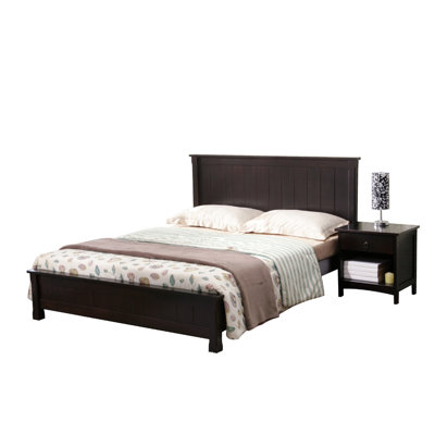 Gold Sparrow Alaska Queen Platform Bed