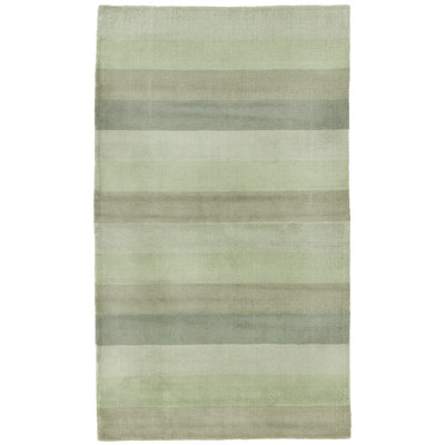 St. Croix Aspect Green Stripes Rug