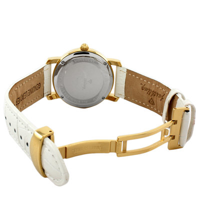 JBW Women's Olympia Leather Watch in White