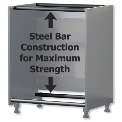 Tuff Stor Tuff-Stor 6 Piece Storage System in Charcoal Grey and Textured Black