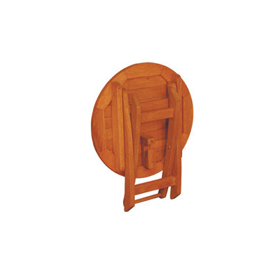 Blue Star Group Terrace Mates Aspen Round Folding Side Table