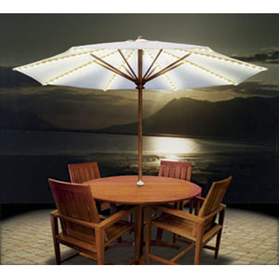 Blue Star Group Brella Lights Patio Umbrella Lighting System