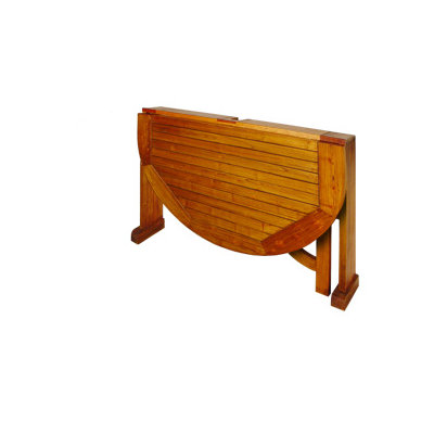 Blue Star Group Terrace Mates Bistro Half Oval Dining Table