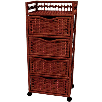 Oriental Furniture 38" Natural Fiber Chest