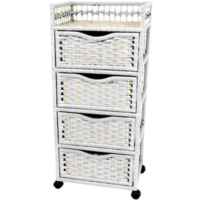 Oriental Furniture 38" Natural Fiber Chest