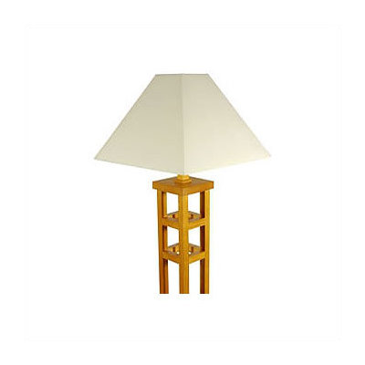 Oriental Furniture Tall Mosko Floor Lamp