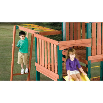 Swing-n-Slide Chesapeake Wood Complete Swing Set