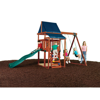 Swing-n-Slide Asheville Wood Complete Play Set