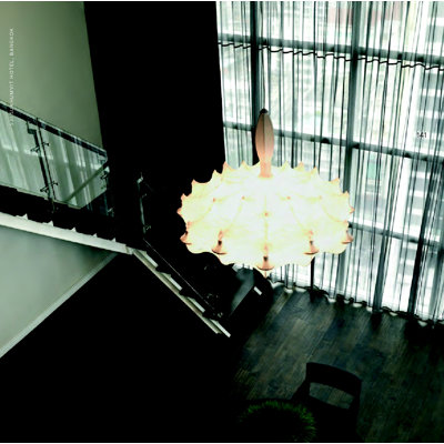 FLOS Zeppelin 1 Suspension Lamp in Cocoon