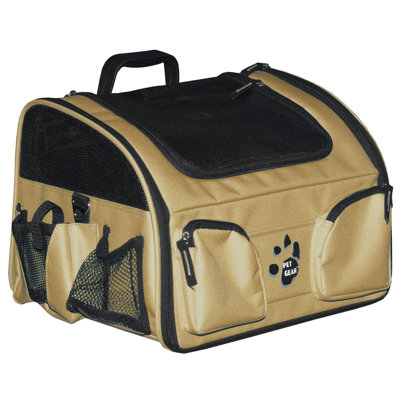 Ultimate Traveler 3-in-1 Pet Carrier in Tan