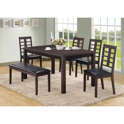 Monarch Specialties Inc. 6 Piece Dining Set 