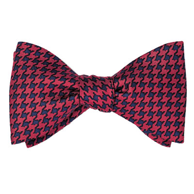 Spunky Stork Houndstooth Bowtie Organic Tee