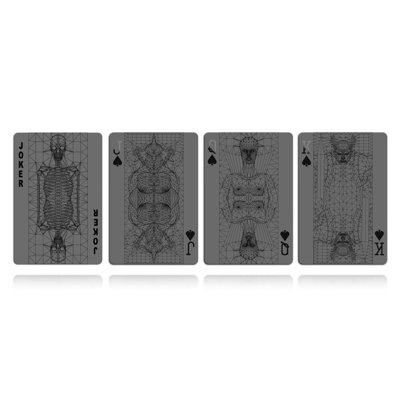 Molla Space, Inc. MollaSpace Deck of Cards in Black