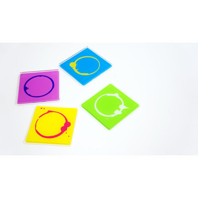 Molla Space, Inc. Stained Coasters