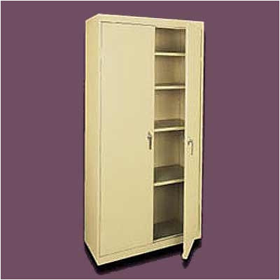 Sandusky Cabinets Valueline Tall Mobile Storage Cabinet with Two Handles