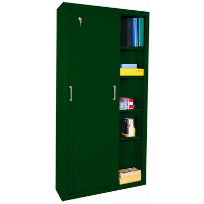 Sandusky Cabinets 72" Storage Cabinets with Sliding Door