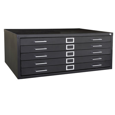 Sandusky Cabinets 5 Drawer Steel Flat File Cabinet