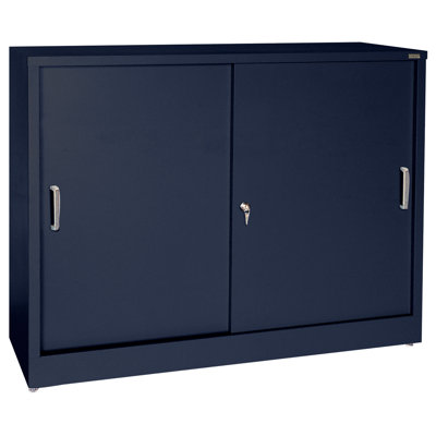 Sandusky Cabinets 29" Storage Cabinets with Sliding Door