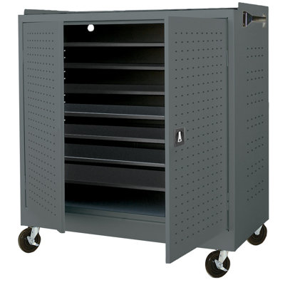 Sandusky Cabinets Mobile Laptop Security Cabinet