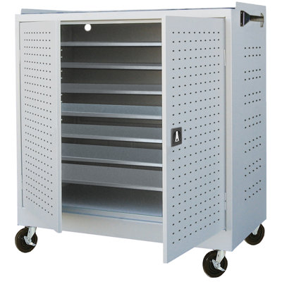 Sandusky Cabinets Mobile Laptop Security Cabinet