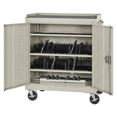 Sandusky Cabinets Mobile Tablet Storage Cart