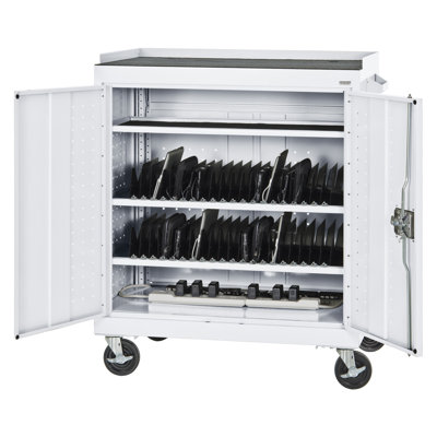 Sandusky Cabinets Mobile Tablet Storage Cart