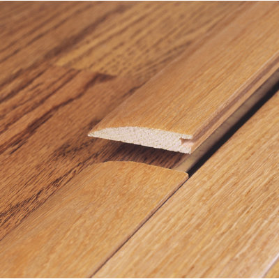 Moldings Online 78" Solid Hardwood Unfinished Pecan Reducer for 9/16" Floors